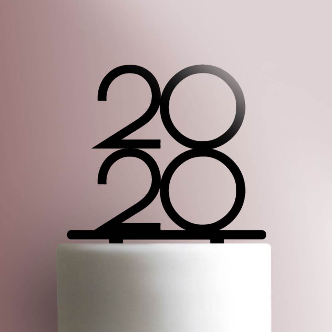 Custom Year- Acrylic Cake Topper