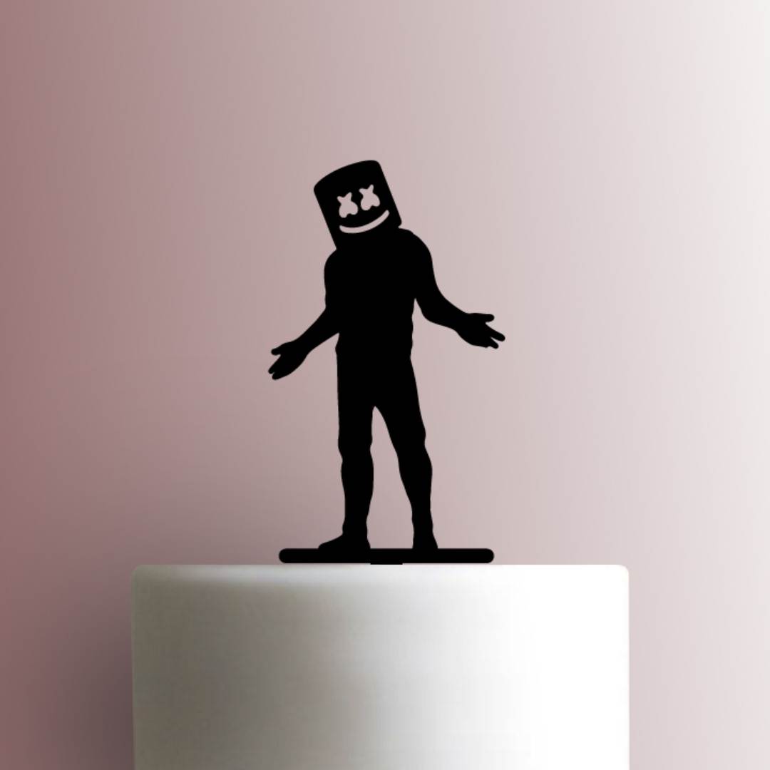 DJ Marshmello - Acrylic Cake Topper
