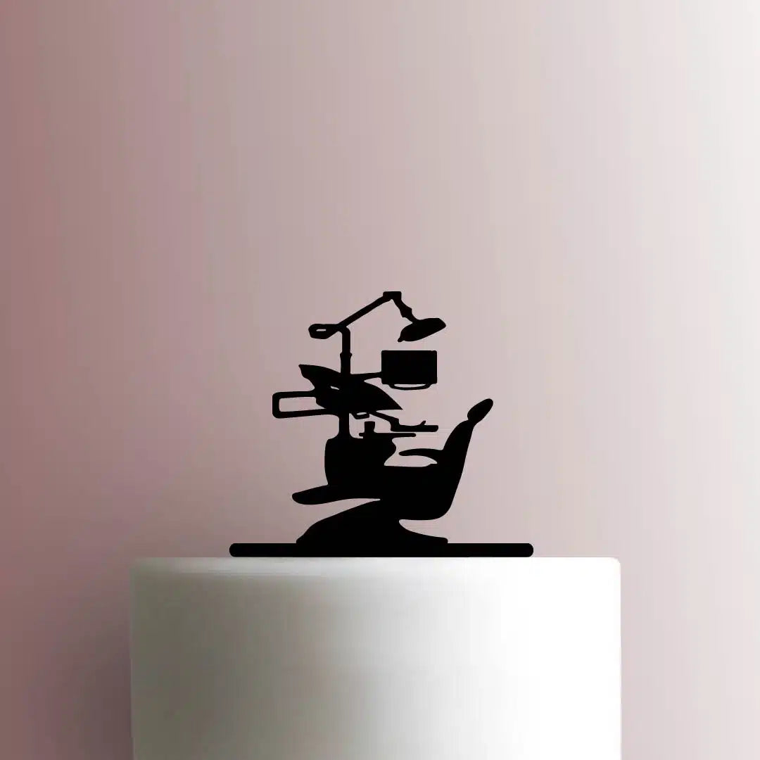 Dentist Chair - Acrylic Cake Topper