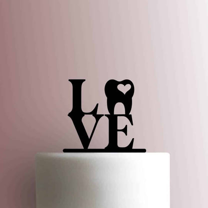 Dentist Love - Acrylic Cake Topper