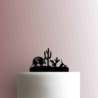 Desert Scene - Acrylic Cake Topper