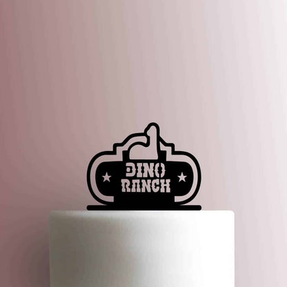 Dino Ranch Logo - Acrylic Cake Topper