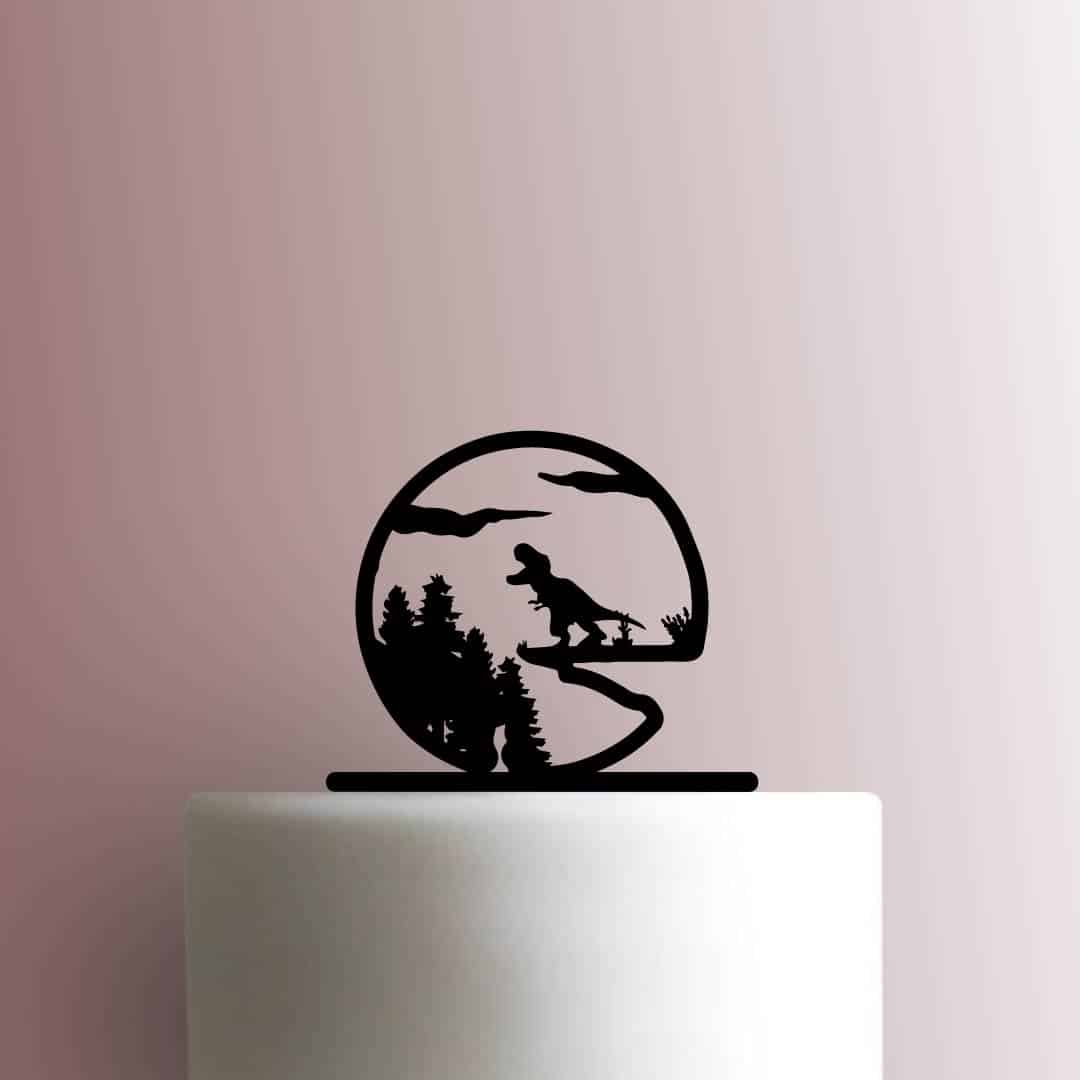 Dinosaur - Acrylic Cake Topper