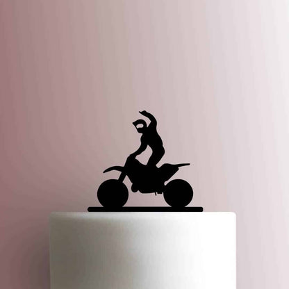 Dirt Bike Racer - Acrylic Cake Topper