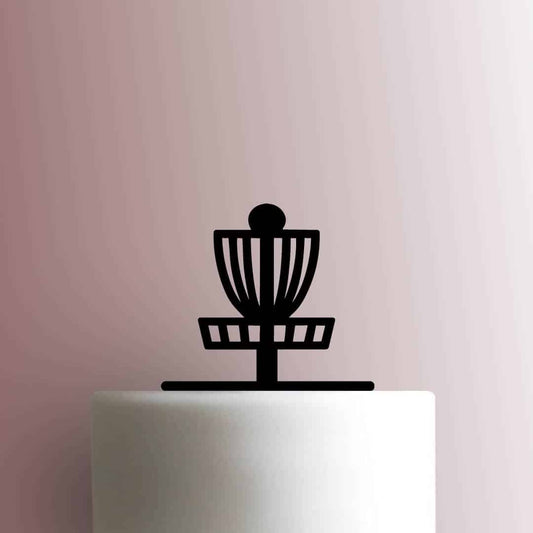 Disc Golf Basket - Acrylic Cake Topper