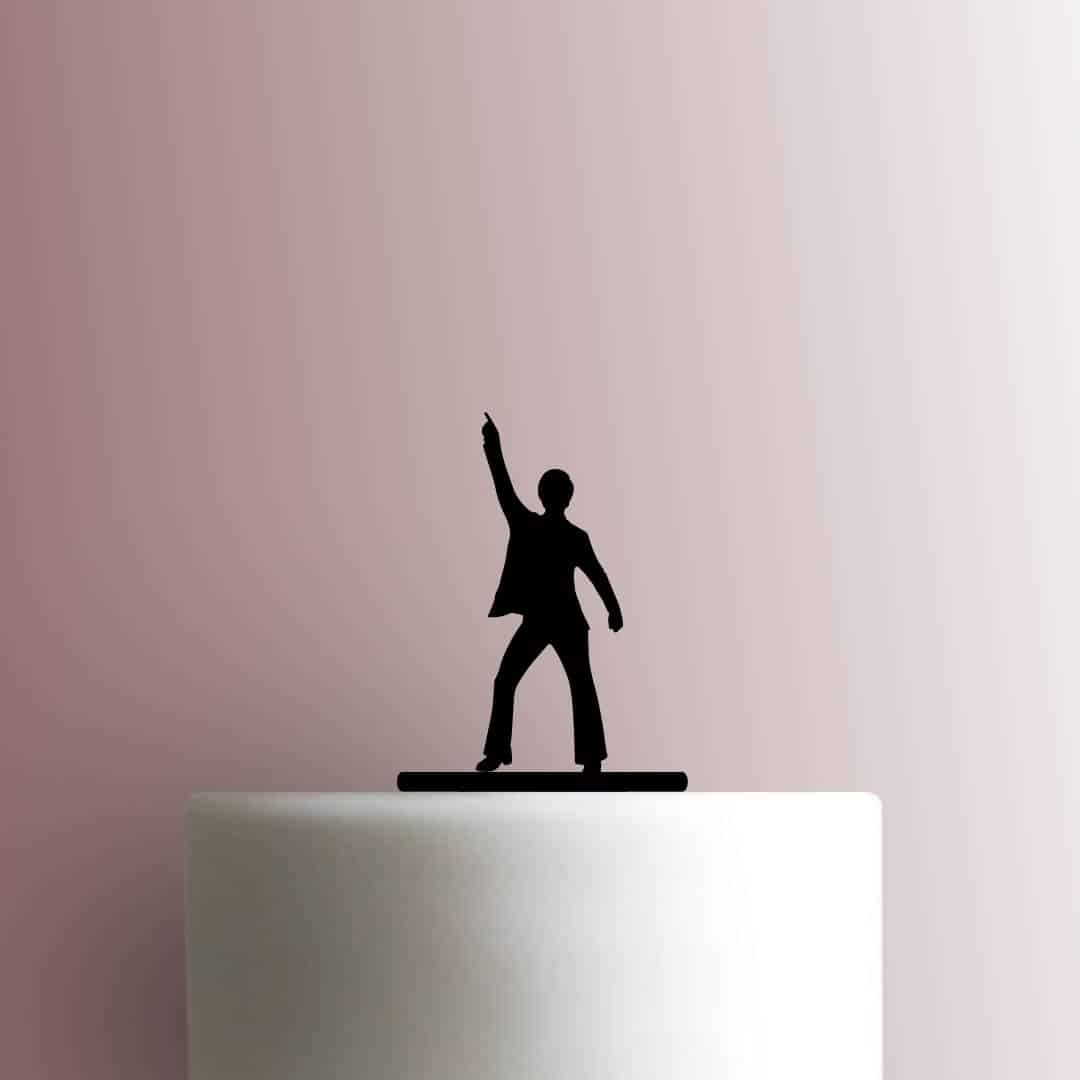 Disco Dancer Man - Acrylic Cake Topper