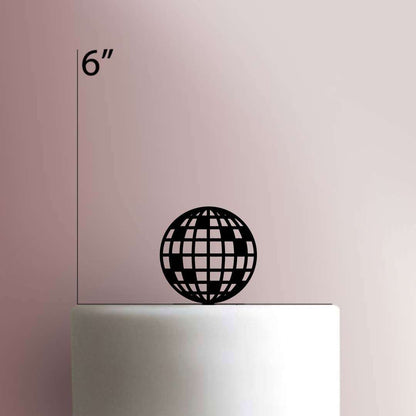 Discoball- Acrylic Cake Topper