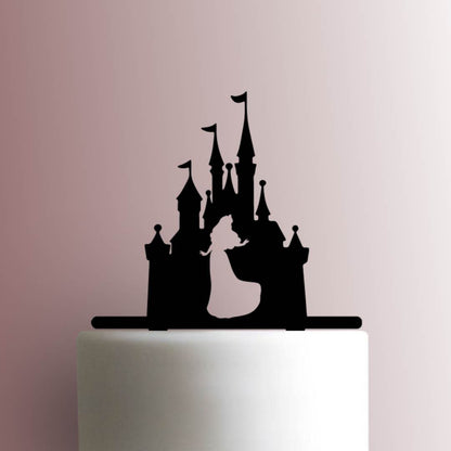 Disney Castle Aurora Cameo - Acrylic Cake Topper