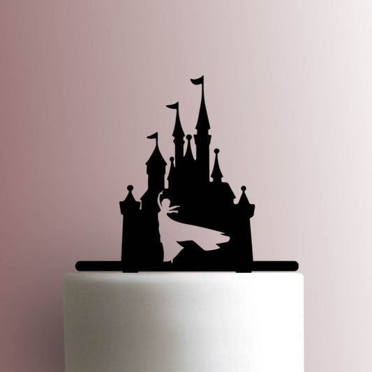 Disney Castle Elsa Cameo - Acrylic Cake Topper