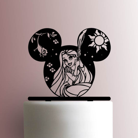 Disney Ears Cameo ? Tangled - Acrylic Cake Topper