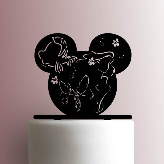 Disney Ears Cameo ? The Little Mermaid - Acrylic Cake Topper