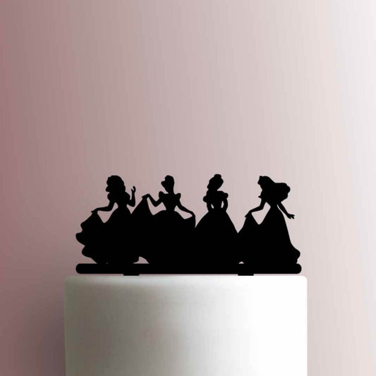 Disney Princesses- Acrylic Cake Topper