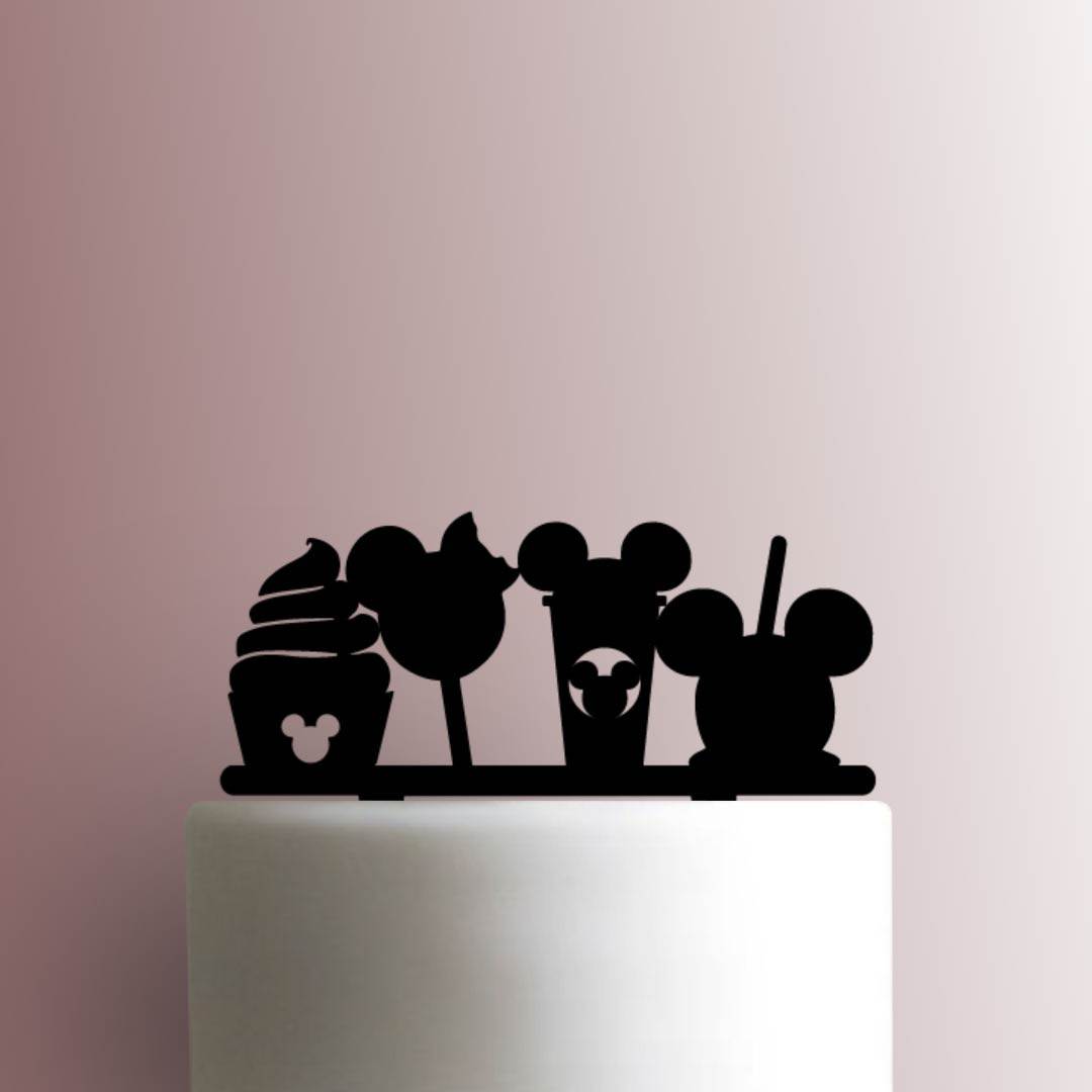 Disneyland Desserts - Acrylic Cake Topper