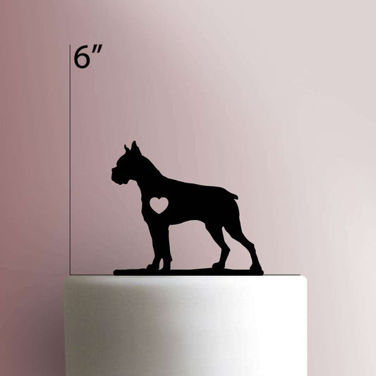 Dog ? Boxer- Acrylic Cake Topper