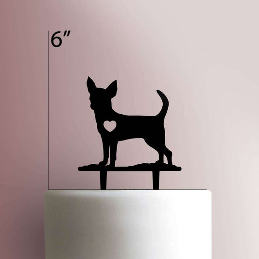 Dog ? Chihuahua- Acrylic Cake Topper