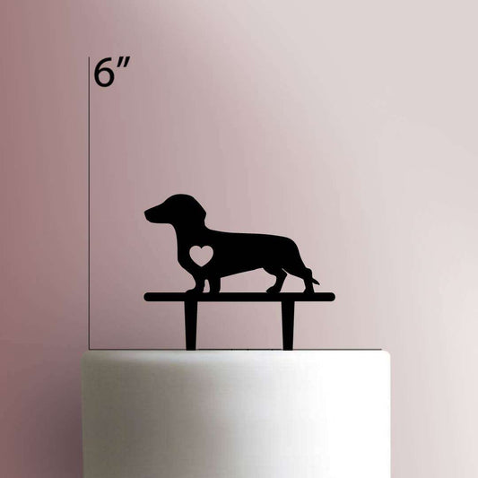 Dog ? Dachshund- Acrylic Cake Topper