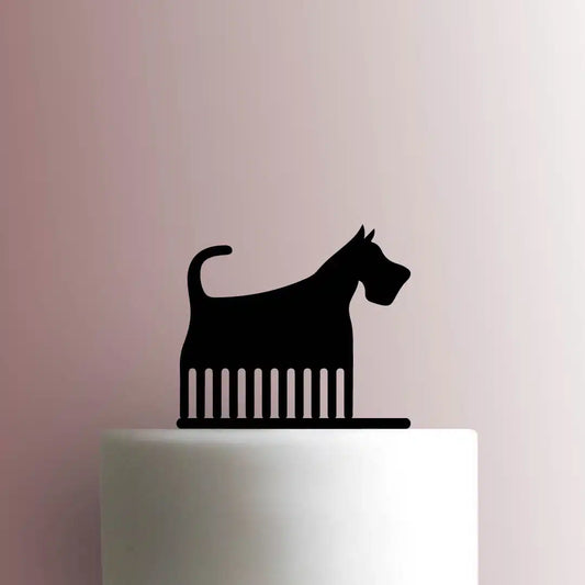 Dog Groomer Brush - Acrylic Cake Topper