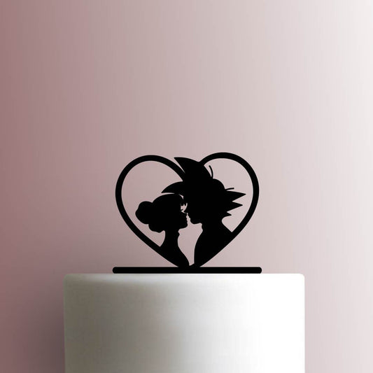 Dragon Ball Z ? Goku and Chi Chi - Acrylic Cake Topper