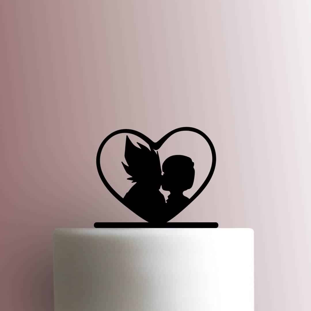 Dragon Ball Z ? Vegeta and Bulma - Acrylic Cake Topper