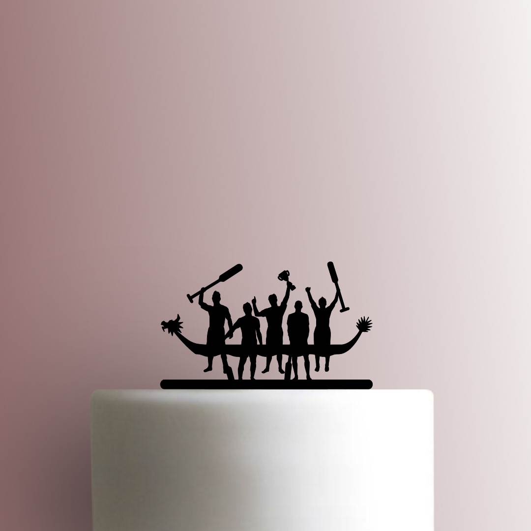 Dragon Boat Racing Team - Acrylic Cake Topper