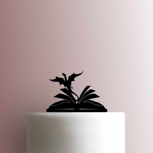 Dragon Book - Acrylic Cake Topper