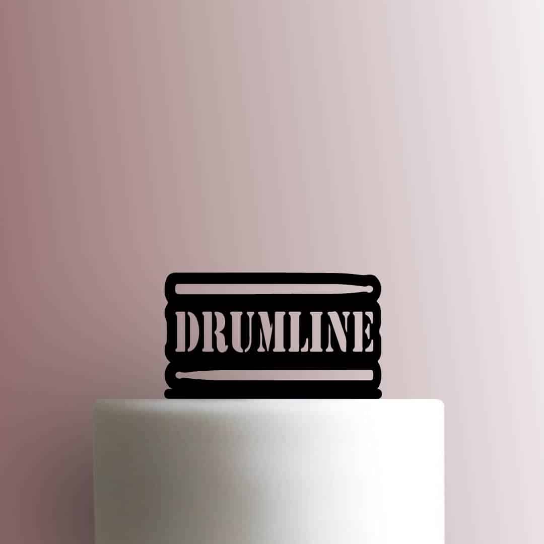 Drumline - Acrylic Cake Topper