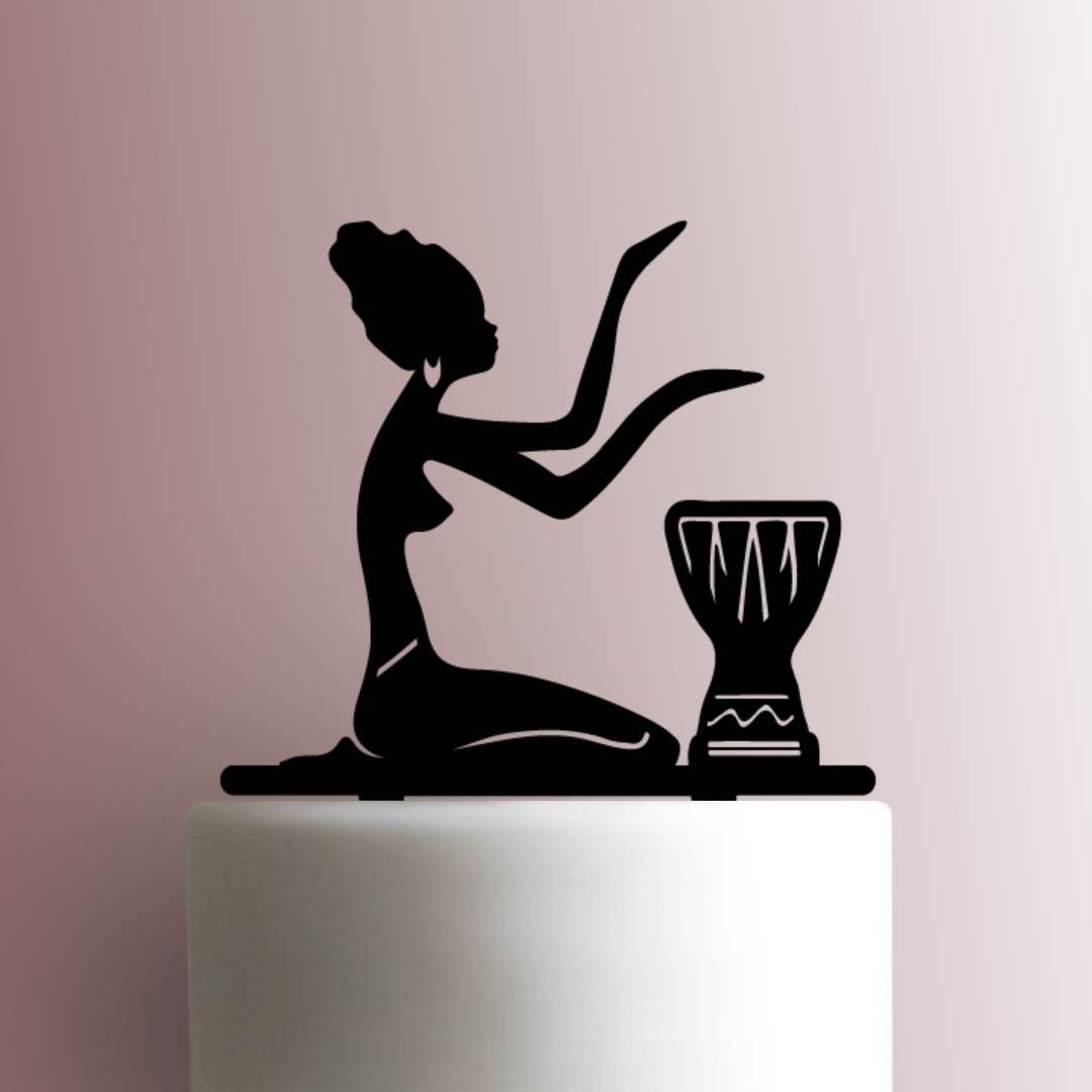 Drummer - Acrylic Cake Topper