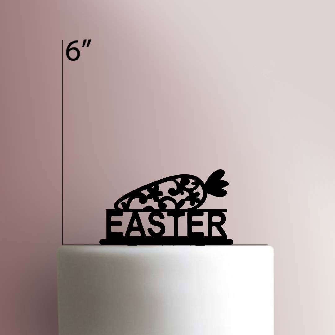 Easter ? Carrot- Acrylic Cake Topper
