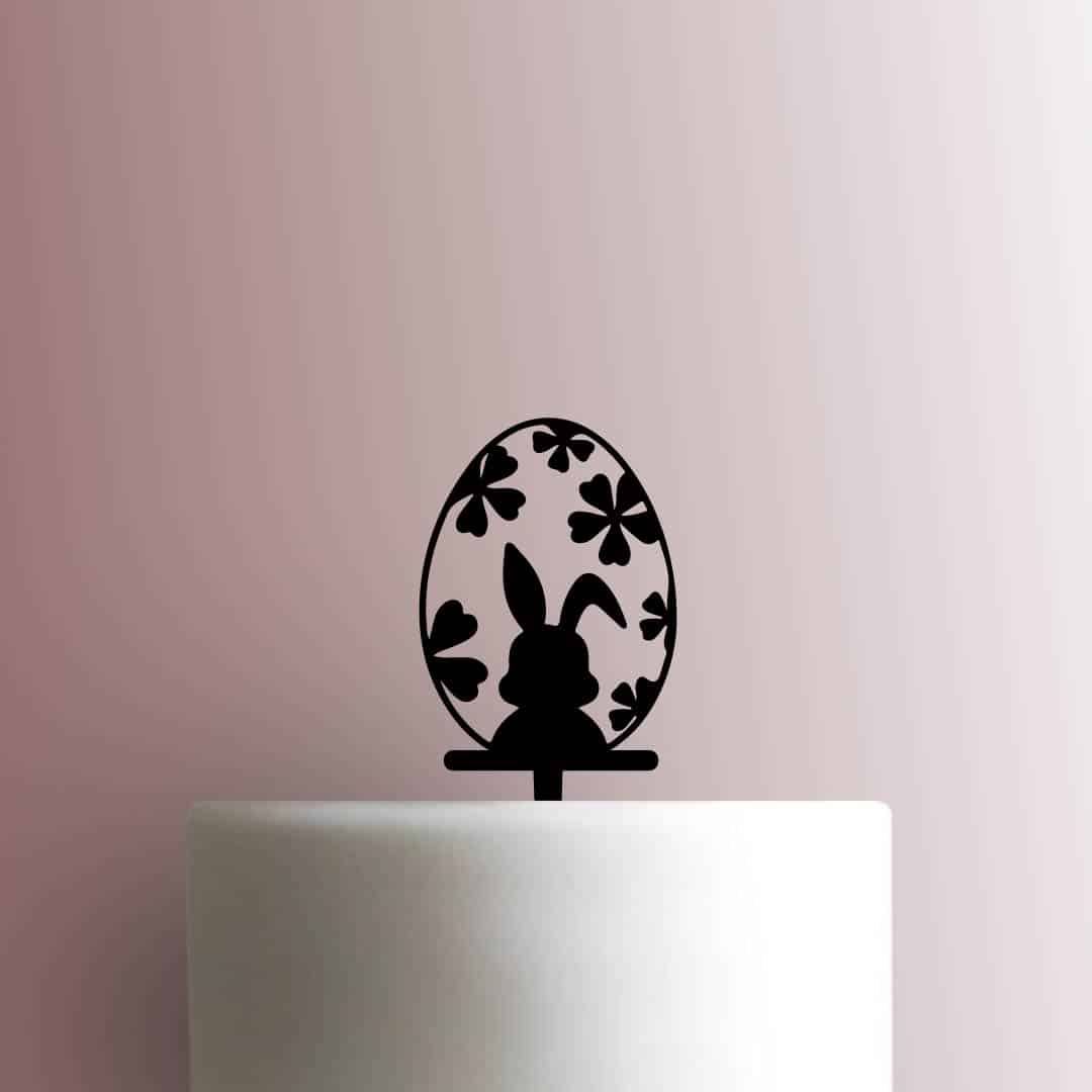 Easter Egg Bunny - Acrylic Cake Topper