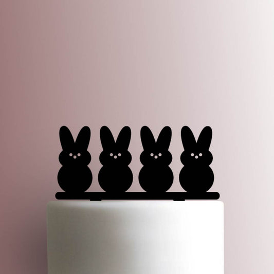 Easter ? Peeps Bunnies - Acrylic Cake Topper