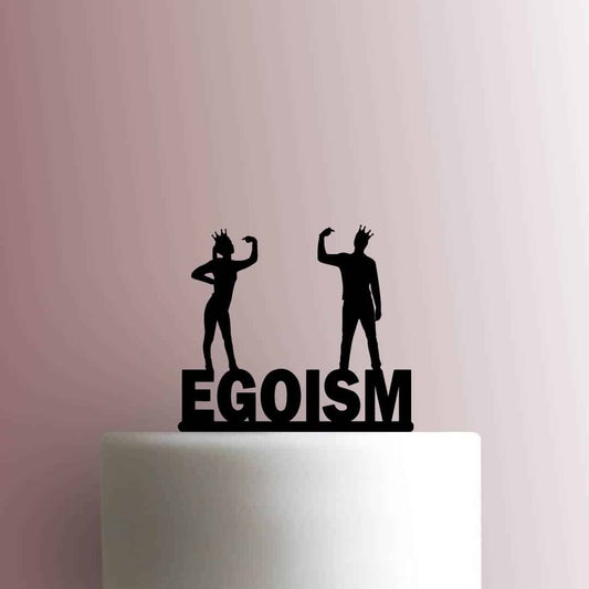 Egoism - Acrylic Cake Topper