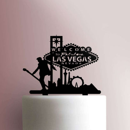 Welcome to Fabulous Las Vegas - Acrylic Cake Topper
