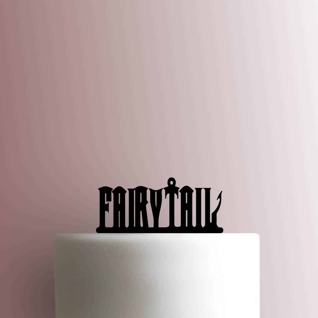 Fairy Tail Logo - Acrylic Cake Topper