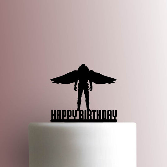 Falcon Happy Birthday - Acrylic Cake Topper