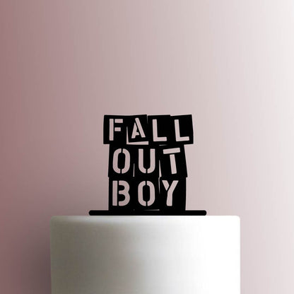 Fall Out Boy Logo - Acrylic Cake Topper