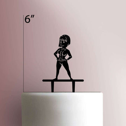 Fallout Vault Girl- Acrylic Cake Topper