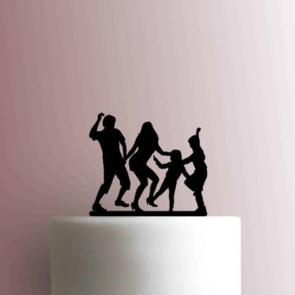 Family Dancing - Acrylic Cake Topper