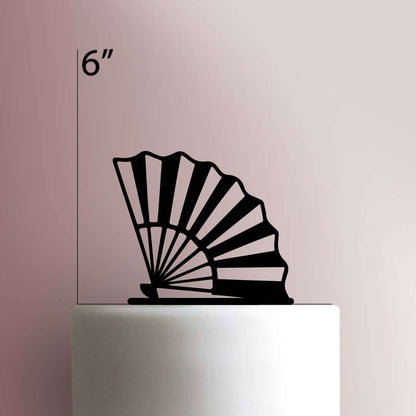 Fan- Acrylic Cake Topper