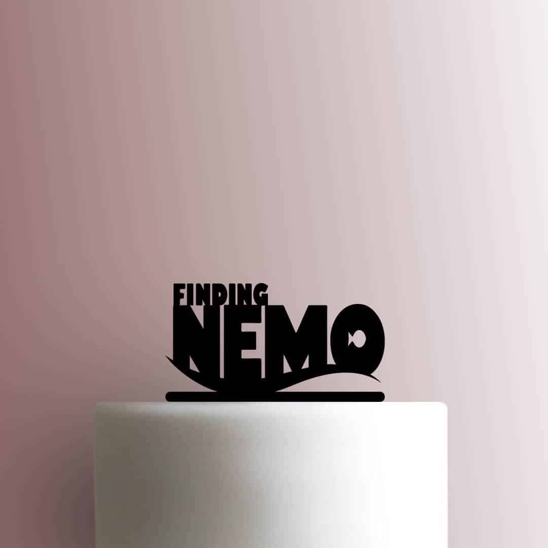 Finding Nemo Logo - Acrylic Cake Topper