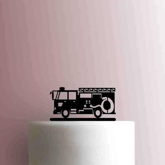 Fire Truck - Acrylic Cake Topper