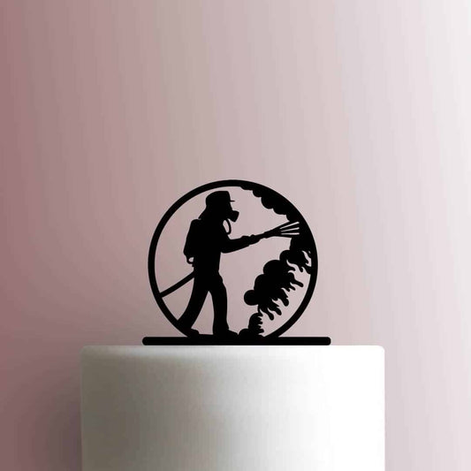 Fireman - Acrylic Cake Topper