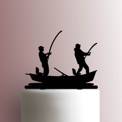 Fishing - Acrylic Cake Topper
