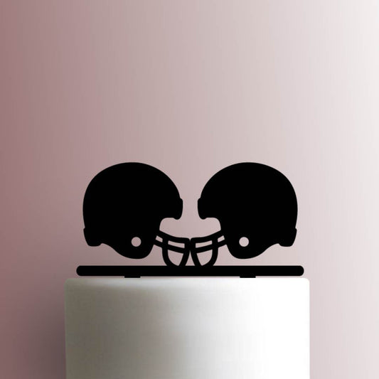 Football Helmets - Acrylic Cake Topper