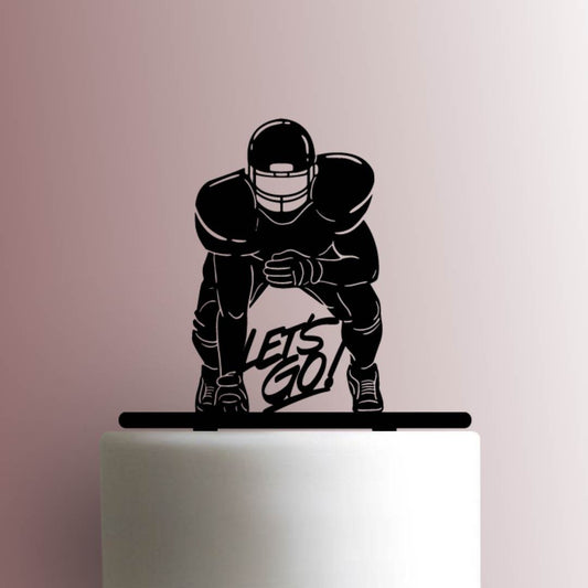 Football Player - Acrylic Cake Topper