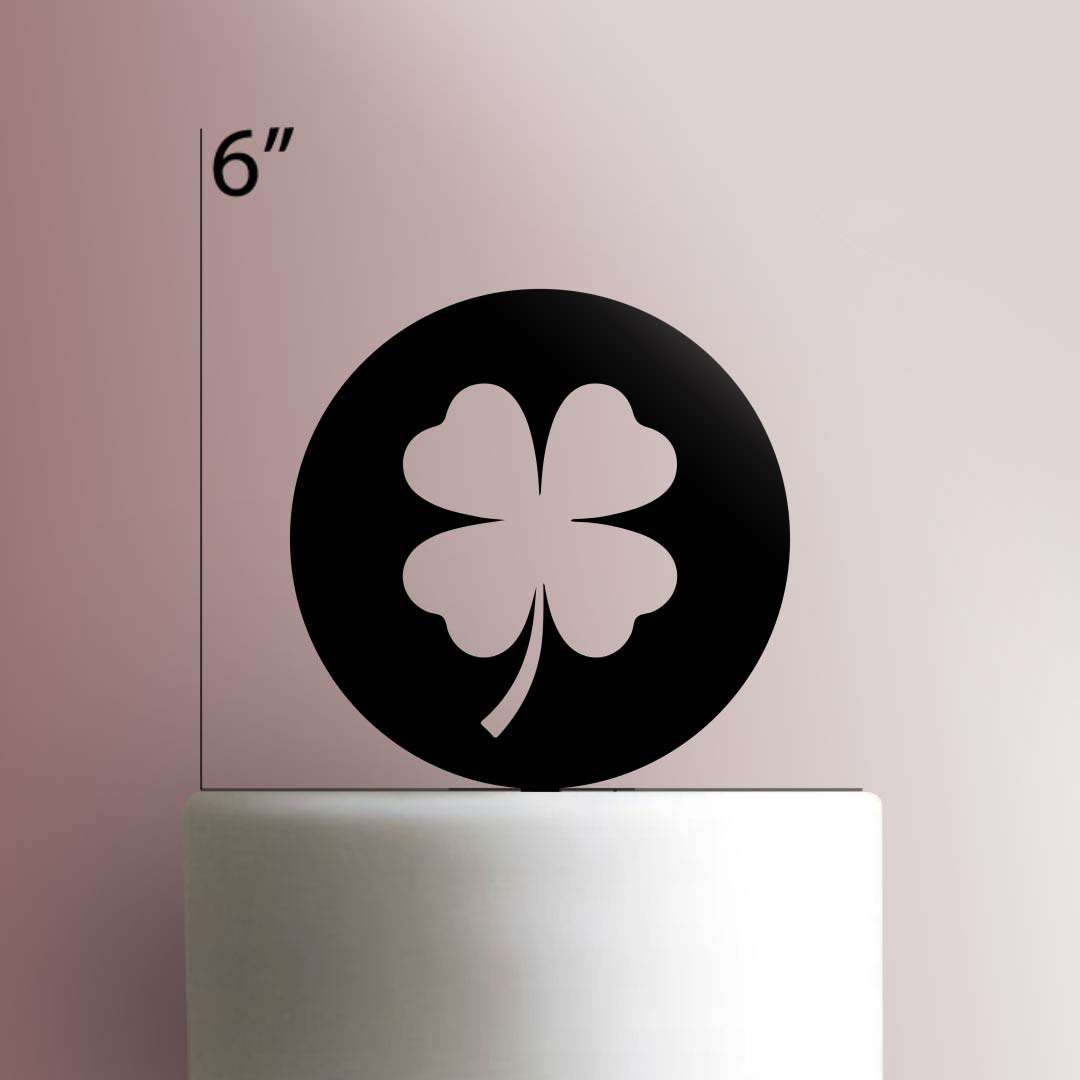 Four ? Leaf Clover- Acrylic Cake Topper