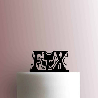 Fox Head Logo - Acrylic Cake Topper