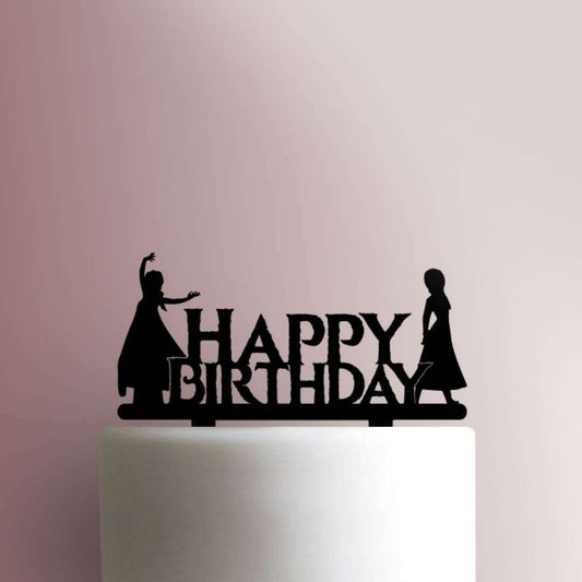 Frozen ? Happy Birthday- Acrylic Cake Topper