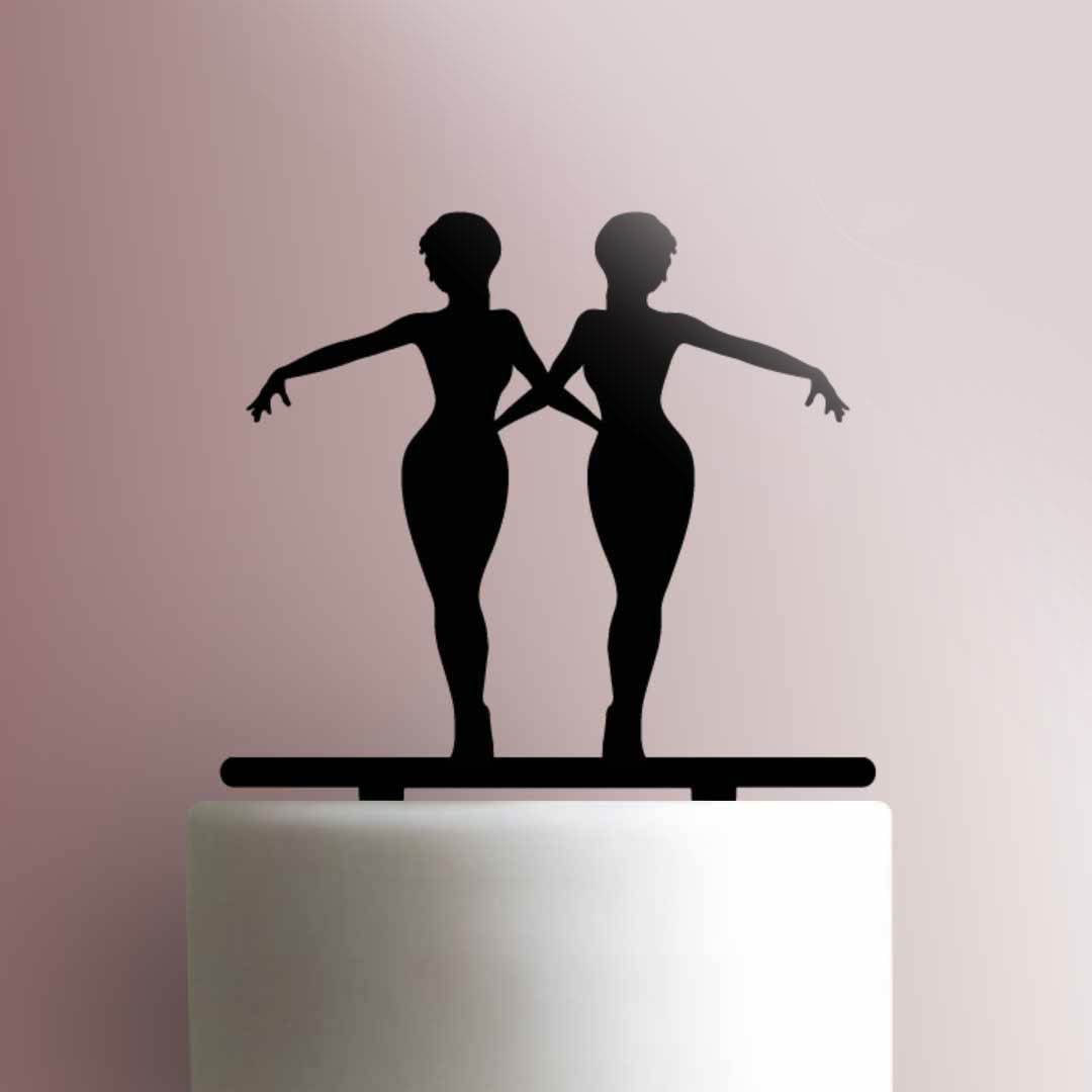 Gemini Zodiac Twin Sign- Acrylic Cake Topper