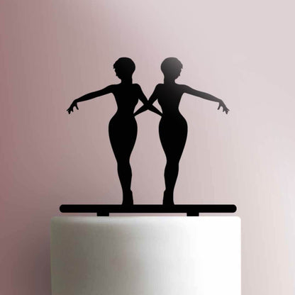 Gemini Zodiac Twin Sign- Acrylic Cake Topper