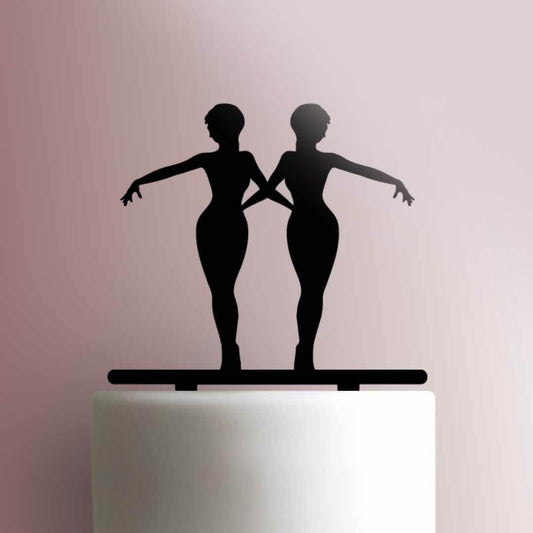 Gemini Zodiac Twin Sign- Acrylic Cake Topper